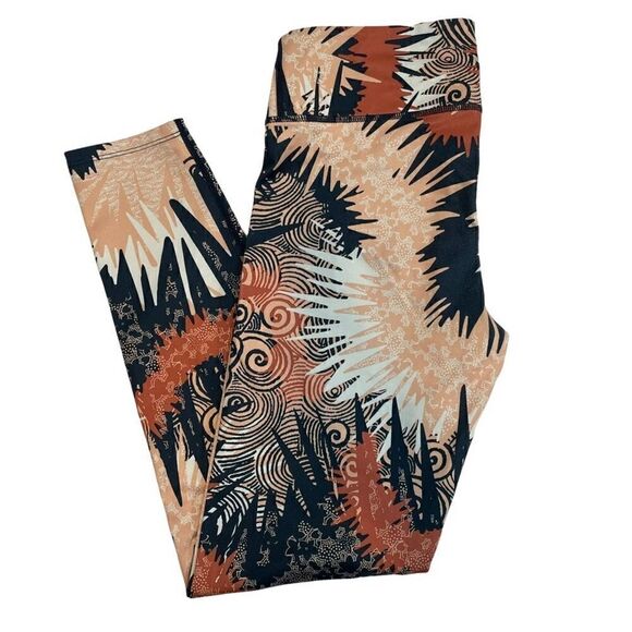 JoyLab Athletic Leggings Orange Gym Workout Running Yoga Athleisure - Picture 6 of 6